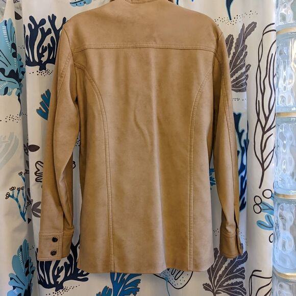 VTG 70s Val Cassi Collection Vina-Hide Vinyl Work Jacket - Picture 4 of 15